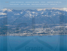 Tablet Screenshot of granite-aviation.com